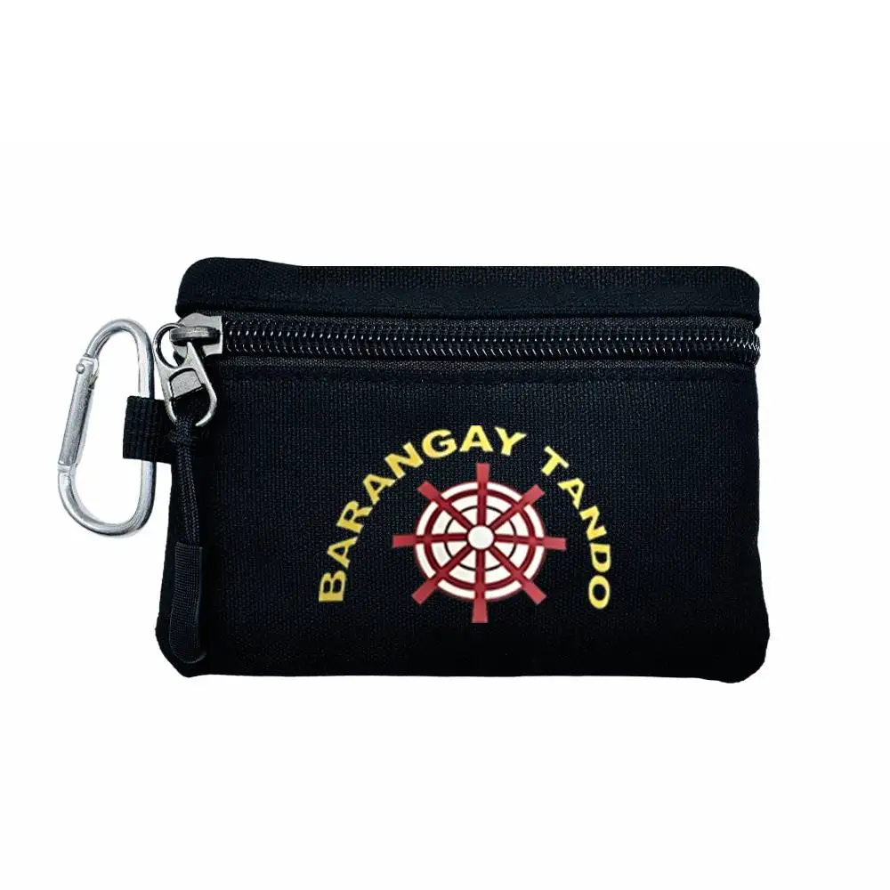 Barangay Tando Outdoor Coin Purse Adjustable Strap Belt Buckle Hand Washable Portable Storage Bag for Travel Everyday Carry