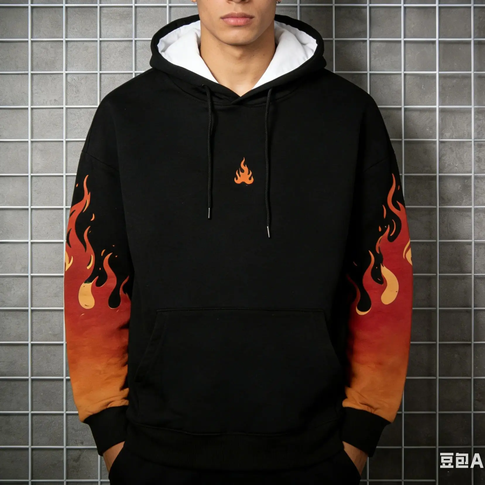 

Fashion Hip Hop Hooded sweatshirts 3D Fire Printed Harajuku Hoodie Trend Street Men Clothing Vintage Unisex Hoodies Women's Tops