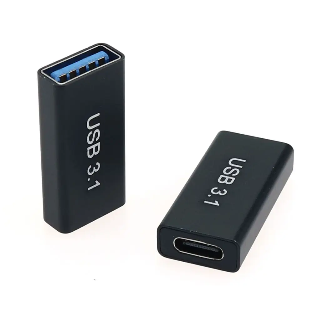 Male Extension Cable Adapter For Phone Tablet Type C Female to USB3.0 Female Type C Adapter USB-C Charge Adapter USB Converter