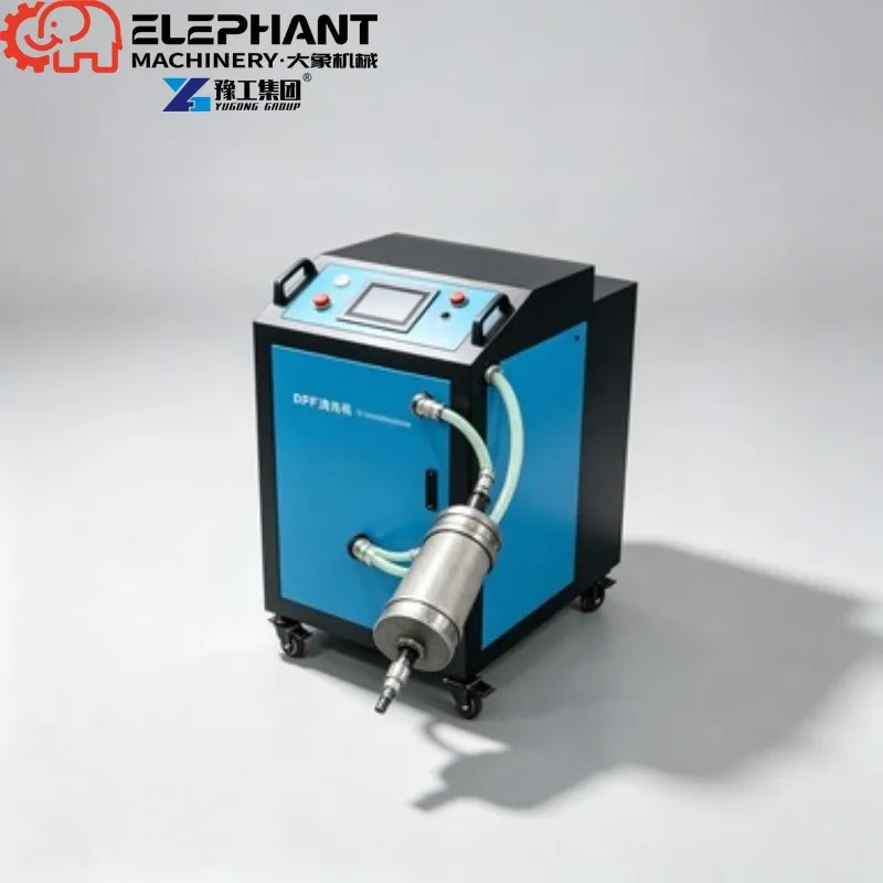 Euro 6 Truck & Van DPF Cleaning Machine with Universal Rubber Adapters, Professional DPF Filter Washing System