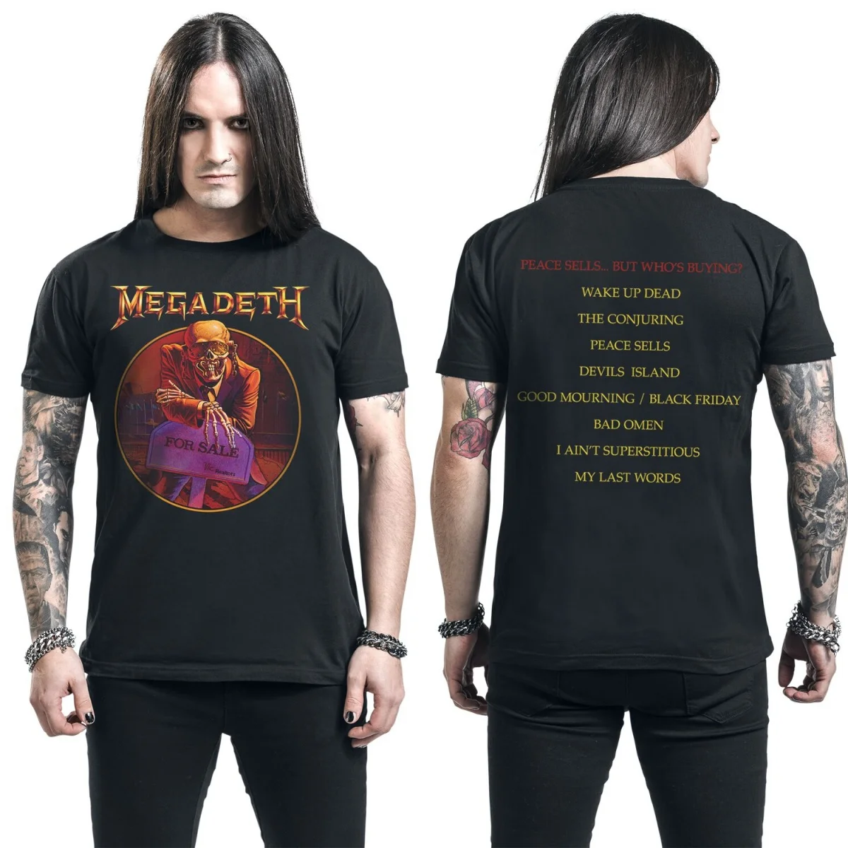 Hot Megadeth Graphic Cotton T-shirt Unisex Summer Short Sleeve Fashion Brand Tee Luxury Casual Vintage Tees