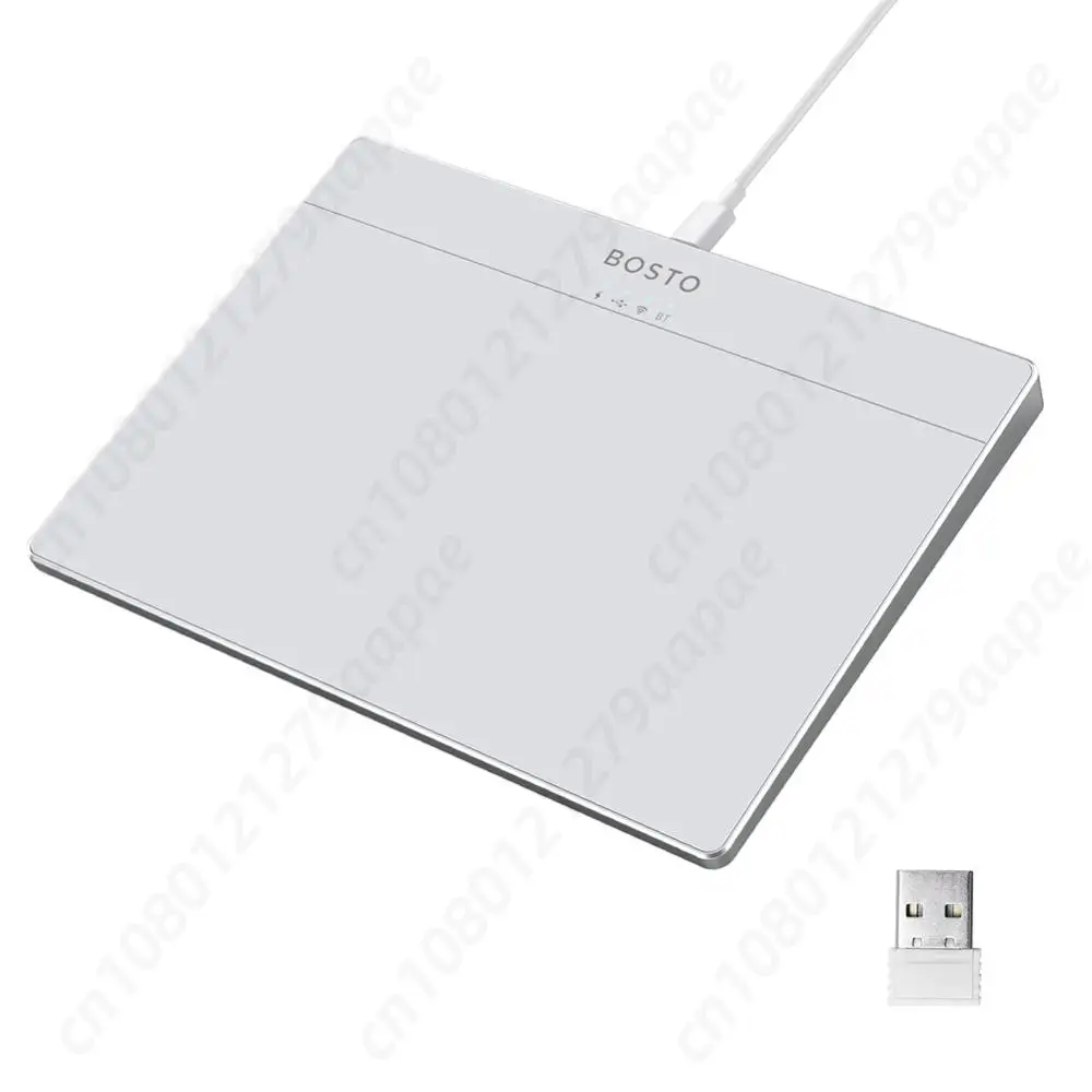 Portable Track Pad Multi-Gesture USB Touchpad Mouse Type-C Rechargeable Wired Precision Trackpad for Computer Notebook PC Laptop