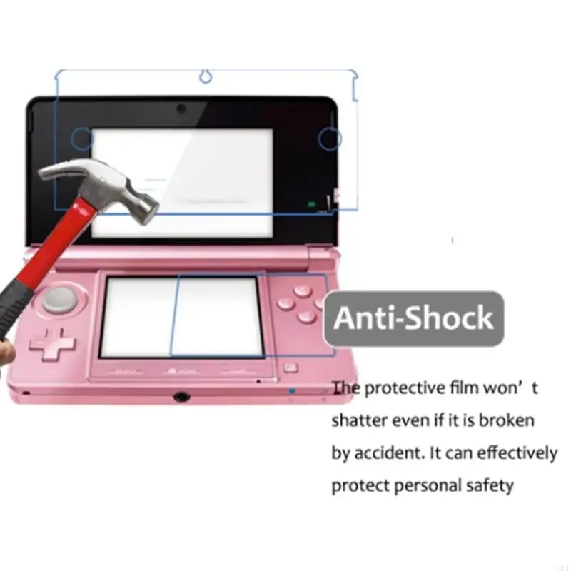 2025 New 2pcs Screen Protector для 3DS Game Console Console Consolepronation Plampraphone.
