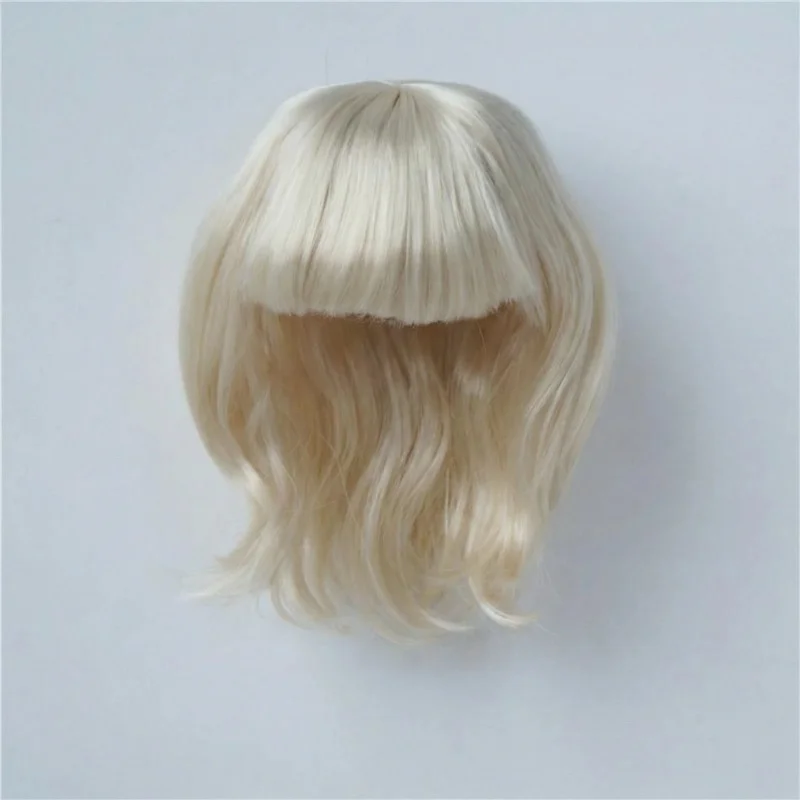 Jusuns BJD Hair JD045 9-10inch 10-11inch Long Nature Wave  Synthetic Mohair QBaby Wig  23-25cm 26-28cm Blythes Doll Accessories
