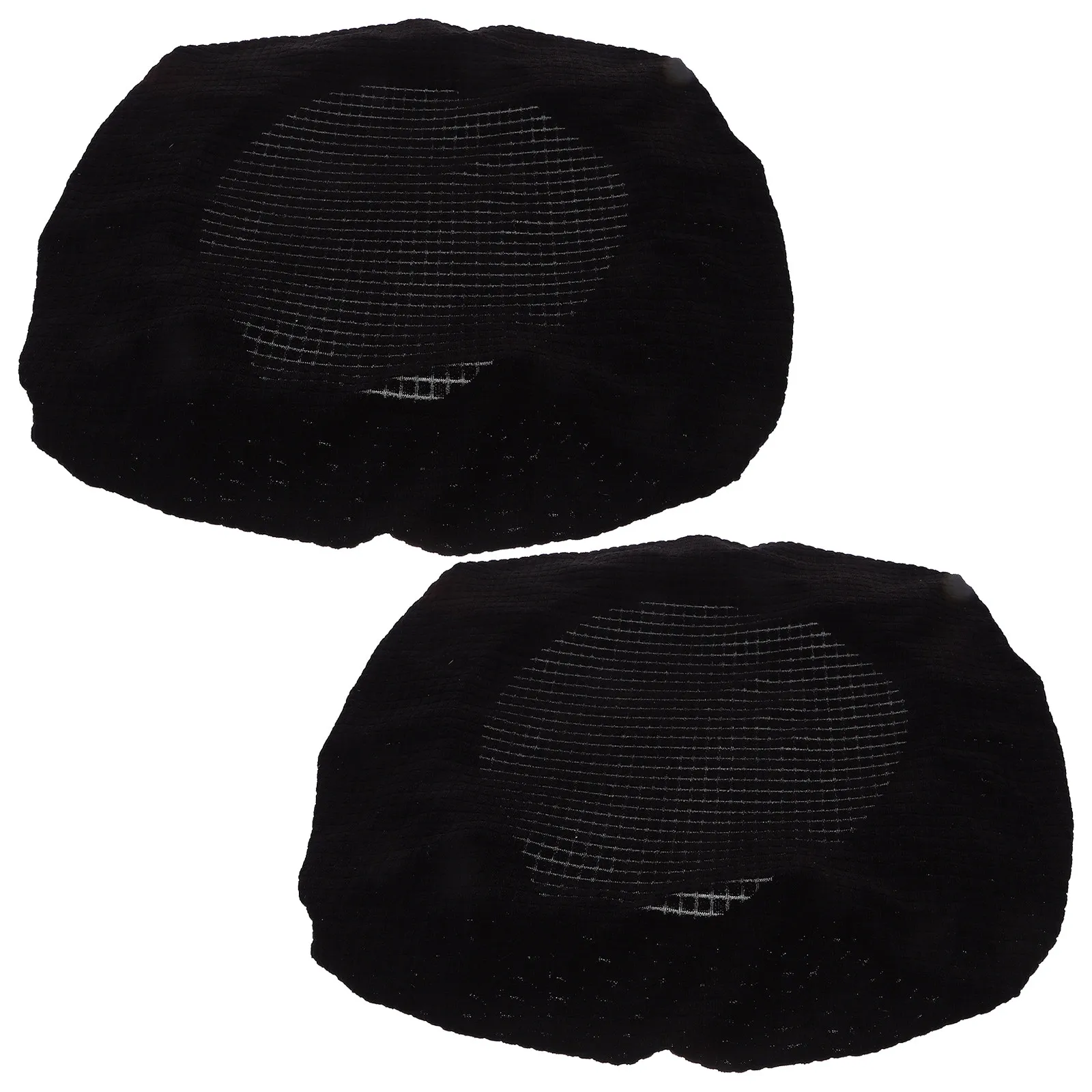 2Pcs Stretch Waterproof Saddle Seat Cover for Office Computer Chair Elastic Polyester Chair Seat Cover Slipcover Washable