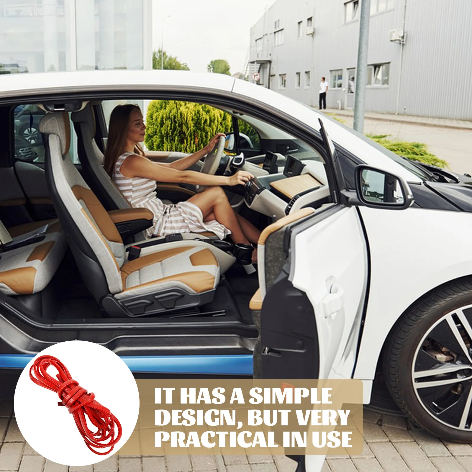 

1 Roll Car Door Edge Guard 5m Durable Protective Strip Rubber Steel Auto Seal Strip Buffer Car Accessories Door Edges Guard