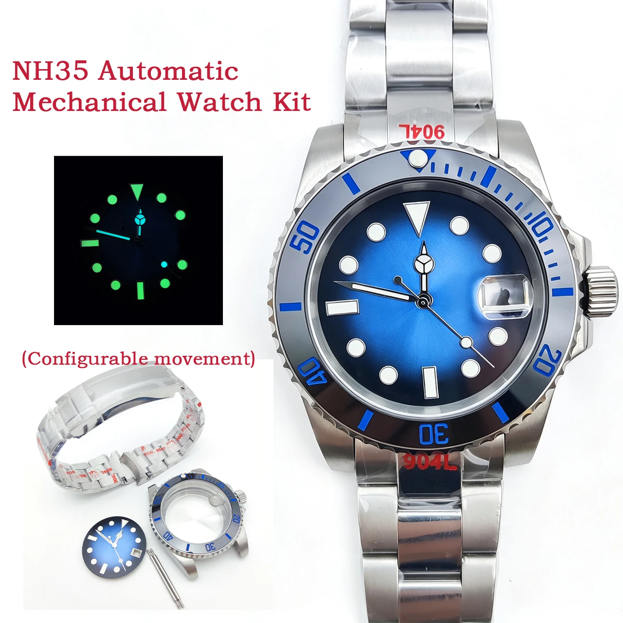 new-arrival-40mm-nh35-silver-watch-case-kit-stainless-steel-solid-caseback-sapphire-crystal-customizable-dial-quality-diver