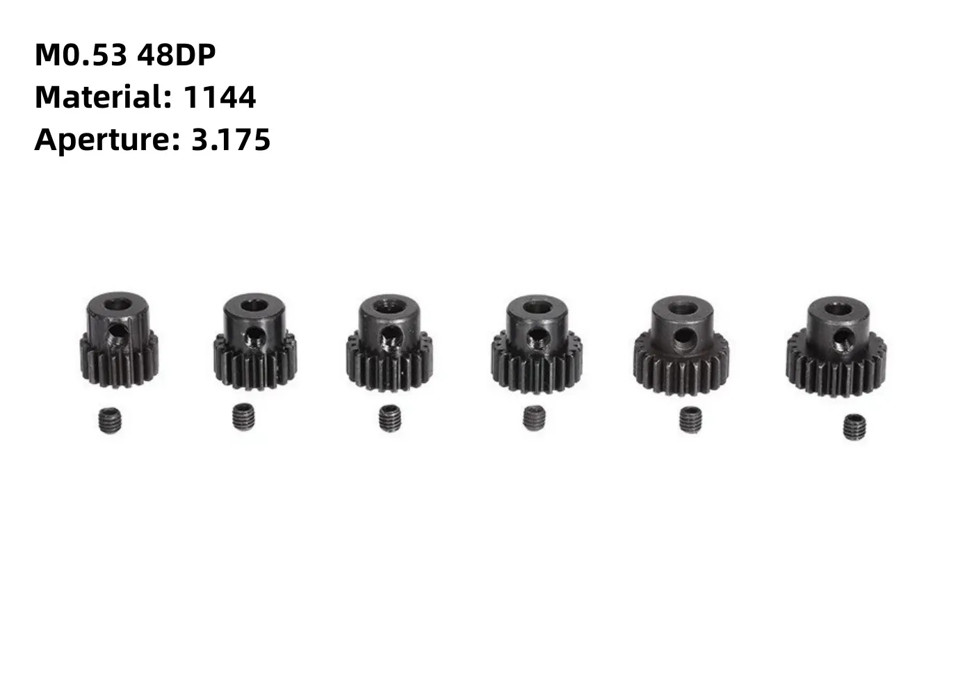 

Zdracing Rc Car 1:10 accessories motor Gear 15T 17T 18T 19T 20T 21T 22T 23T 25T 26T 28T 29T 30T 32T Motor Parts