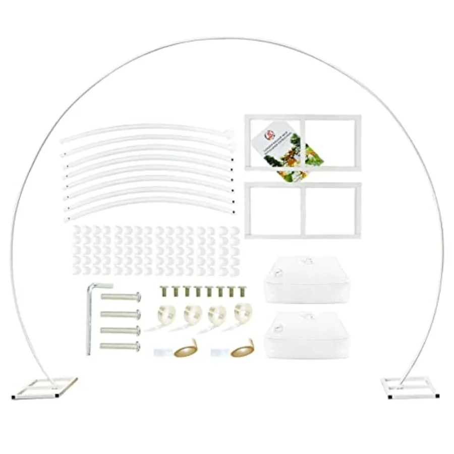 

Большая металлическая круглая арка для украшения воздушными шарами на дни рождения, свадьбы, выпускные и другие праздничные мероприятия, для фотозон на детских вечеринках