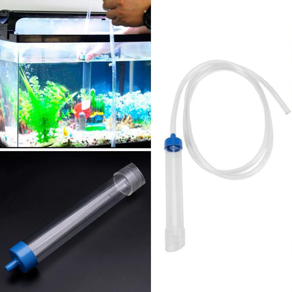 

Fish Tank Sand Washing Tools Aquarium Supplies Freshwater Siphon Filter Accessories Strainer Cleaning Gravel