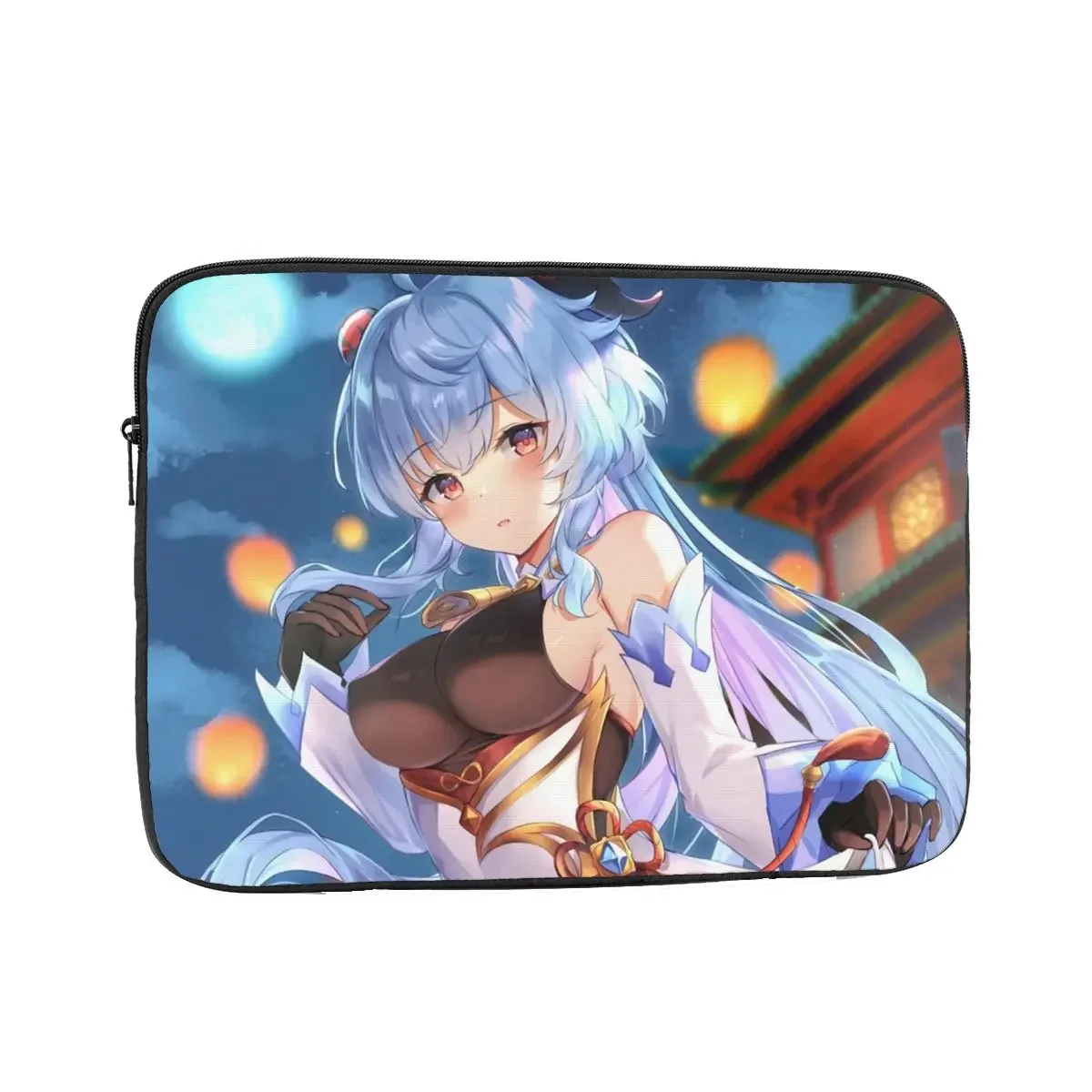 Laptop Sleeve Case Anime 12 13 15 17 Inch Notebook Bag Case for Macbook Air Pro Sexy Ganyu Genshin Impact Tablet Shockproof Case