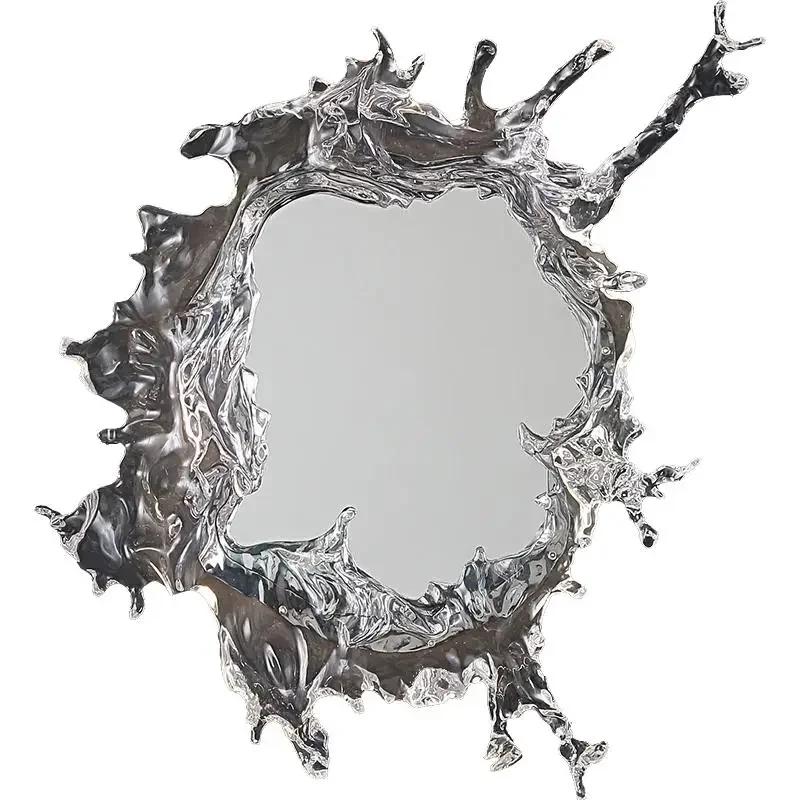 

t Ruishui mirror, living room wall lamp, entrance decorative splash dressing mirror lamp, hotel villa atmosphere lamp