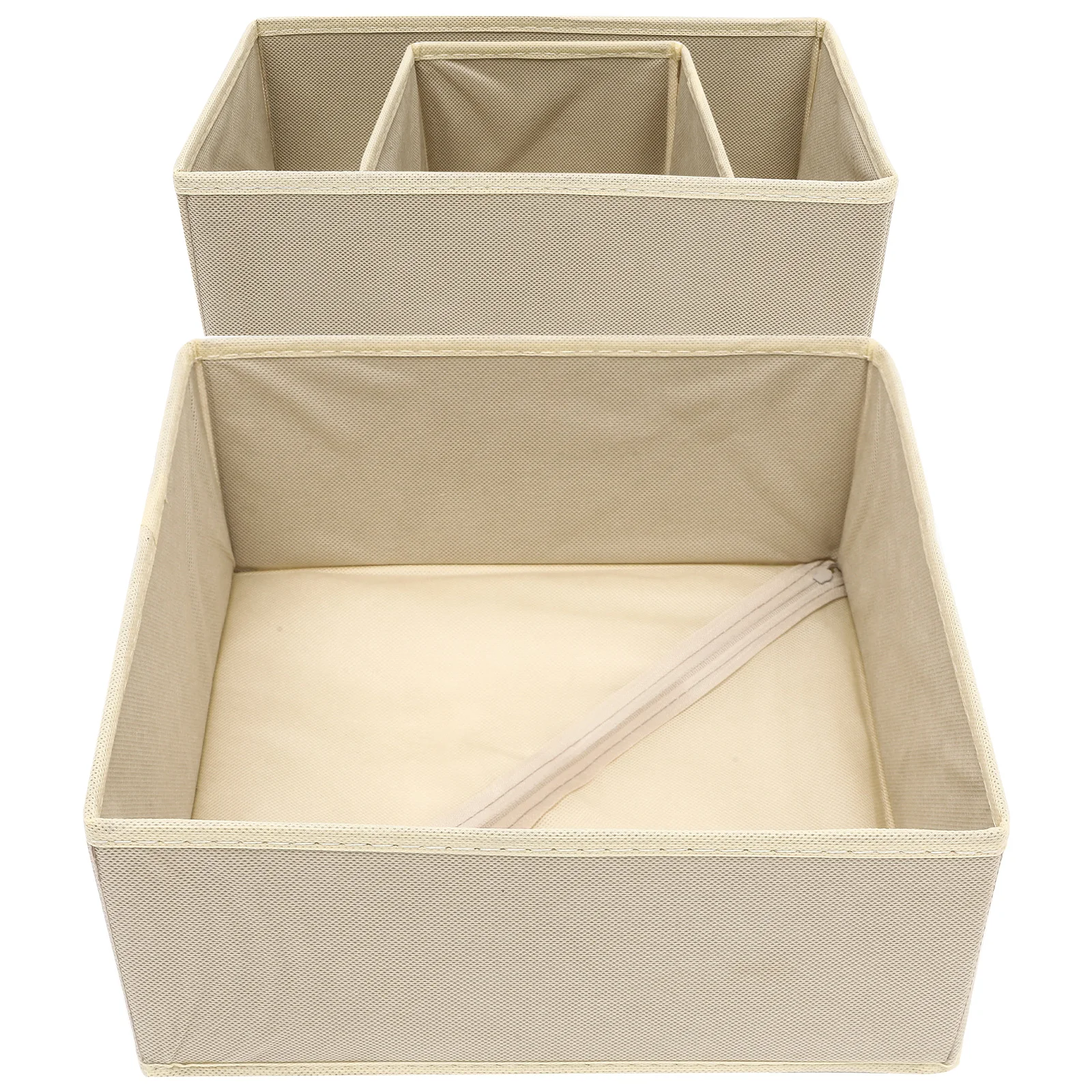 

3pcs Storage Box Non woven Fabric Drawer ganizer Sock Bra Container Closet Wardrobe Tidy Drawer Storage Box Foldable