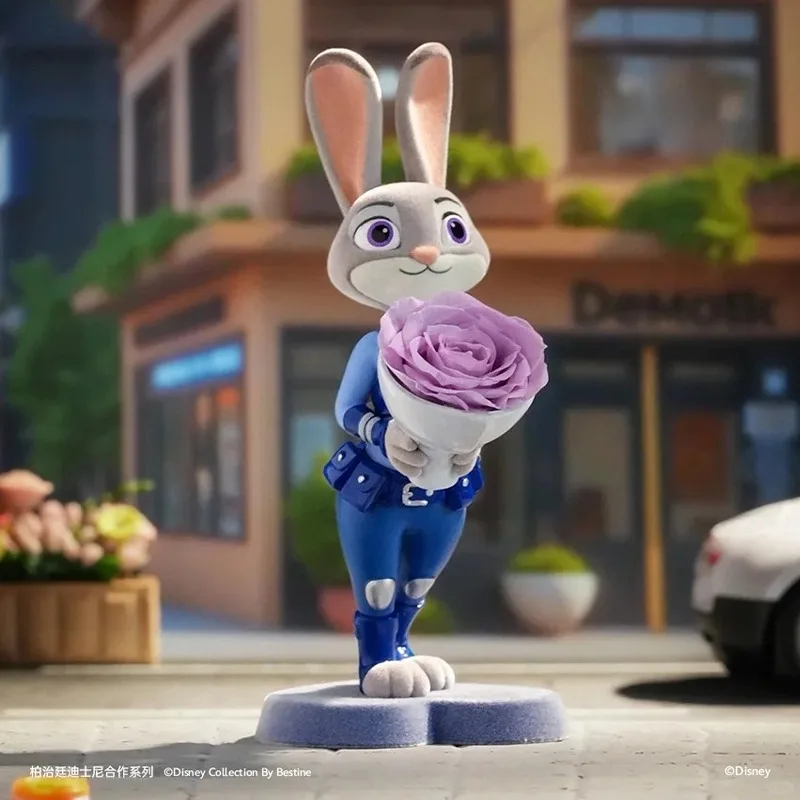 11ซม. ซูโทเปีย ฟลาวเวอร์ เวิลด์ จูดี้ นิค เบนจามิน แฟลช ของสะสมในกล่องสุ่ม พรีเมียม ของตกแต่งโต๊ะทำงาน ของขวัญคริสต์มาส วันเกิด สำหรับแฟนๆ