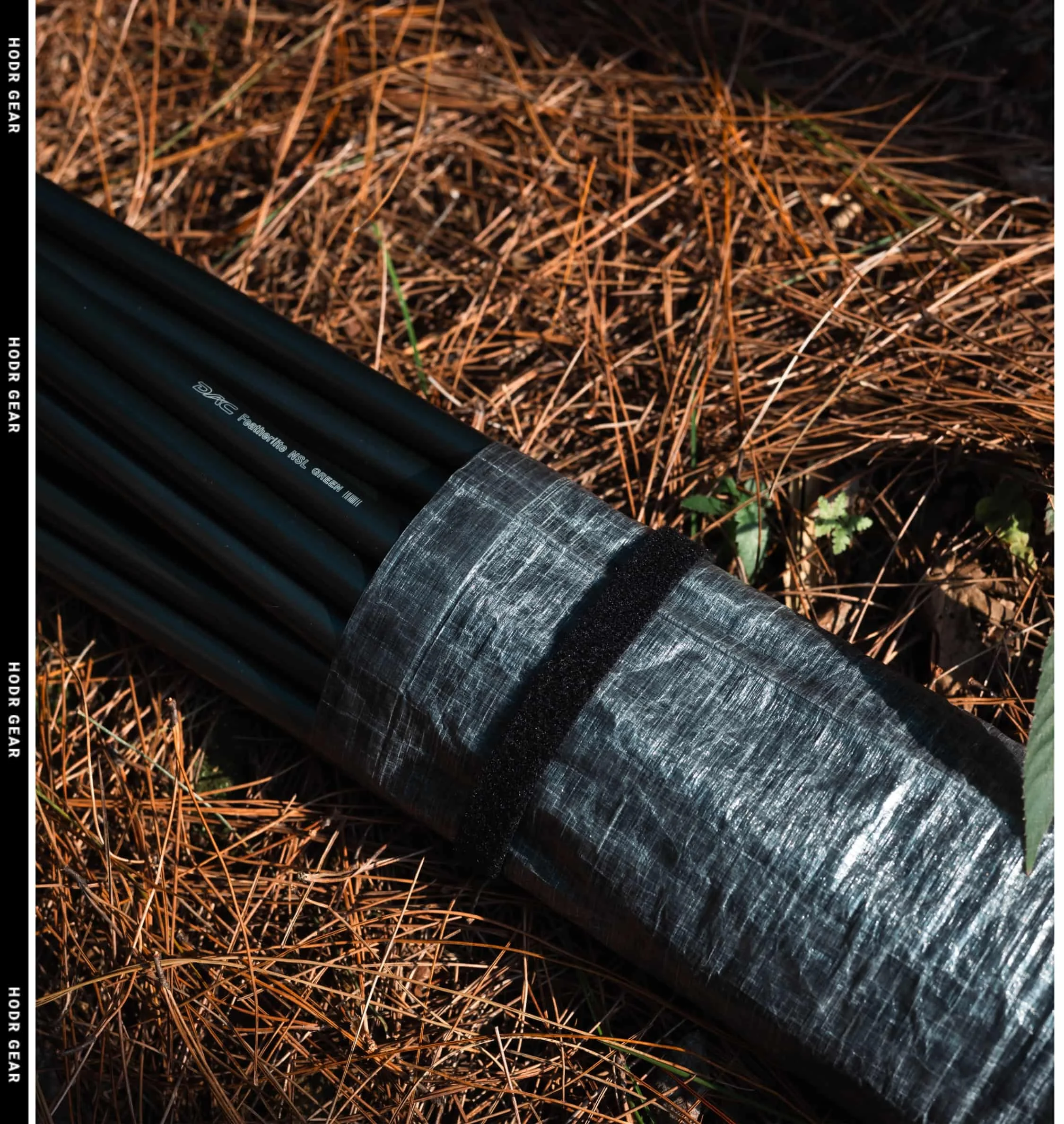 [HODRGEAR] Ultraleichte Dyneema-Zeltstangentasche, 9 g DCF, wasserdichter Aufbewahrungssack, Organizer-Koffer für Camping, Wandern, Zeltstangen, 30–55 cm – Detail 11