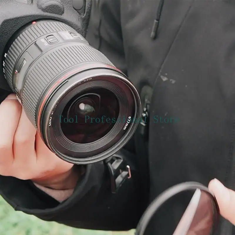 Bộ lọc hiệu ứng đặc biệt 57QF Bộ lọc thủy tinh tròn lăng kính vạn hoa tinh tế cầm tay 77mm có thể thay đổi số lượng đối tượng