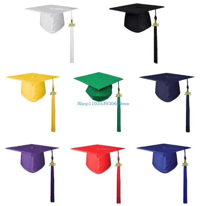 400A Graduation CelebrationS Caps Nondeform Cardboard Hat Academic Mortarboard Hat