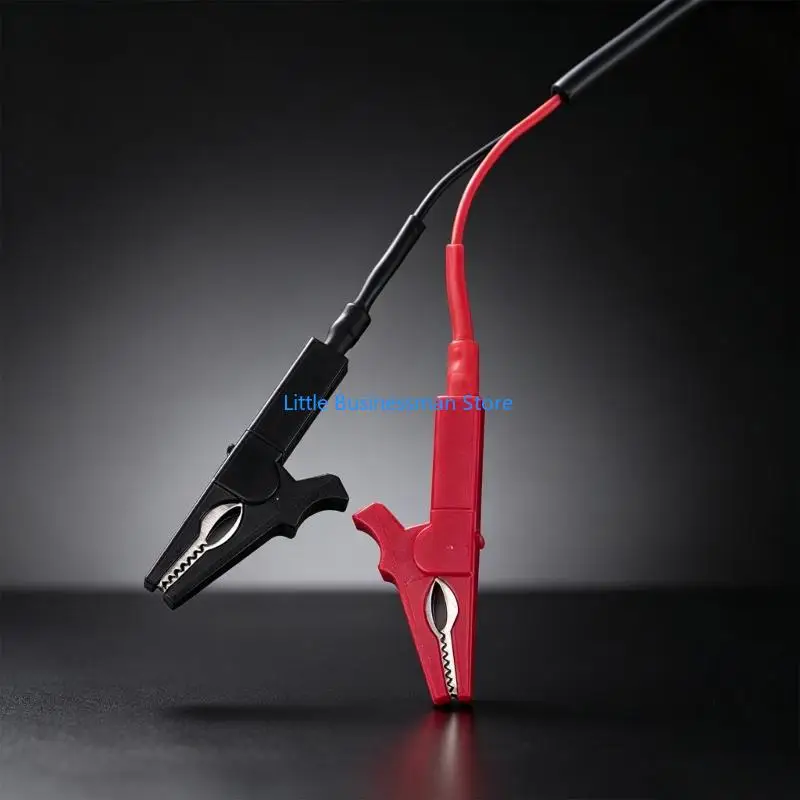 Battery Service Cable for Worktable Power, with DC5521 Cable, Banana Terminals, Clip Ends, and Charging Hookup M76A
