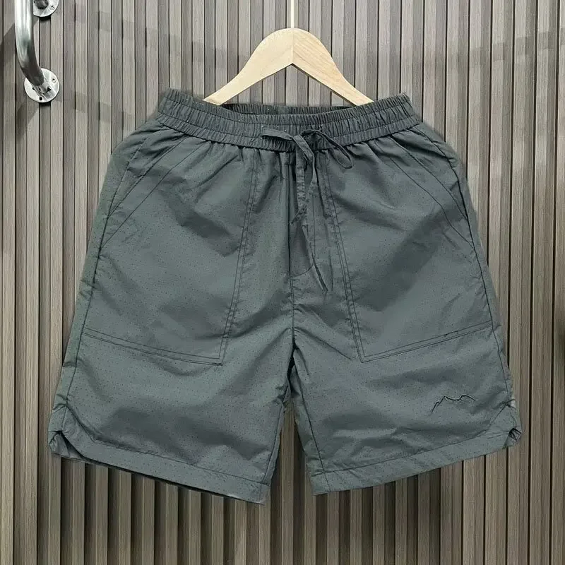 European Fashion Men's Cargo Shorts Quick Dry Lightweight Summer Travel with Pockets for Camping Workout Shorts Sport Clothes