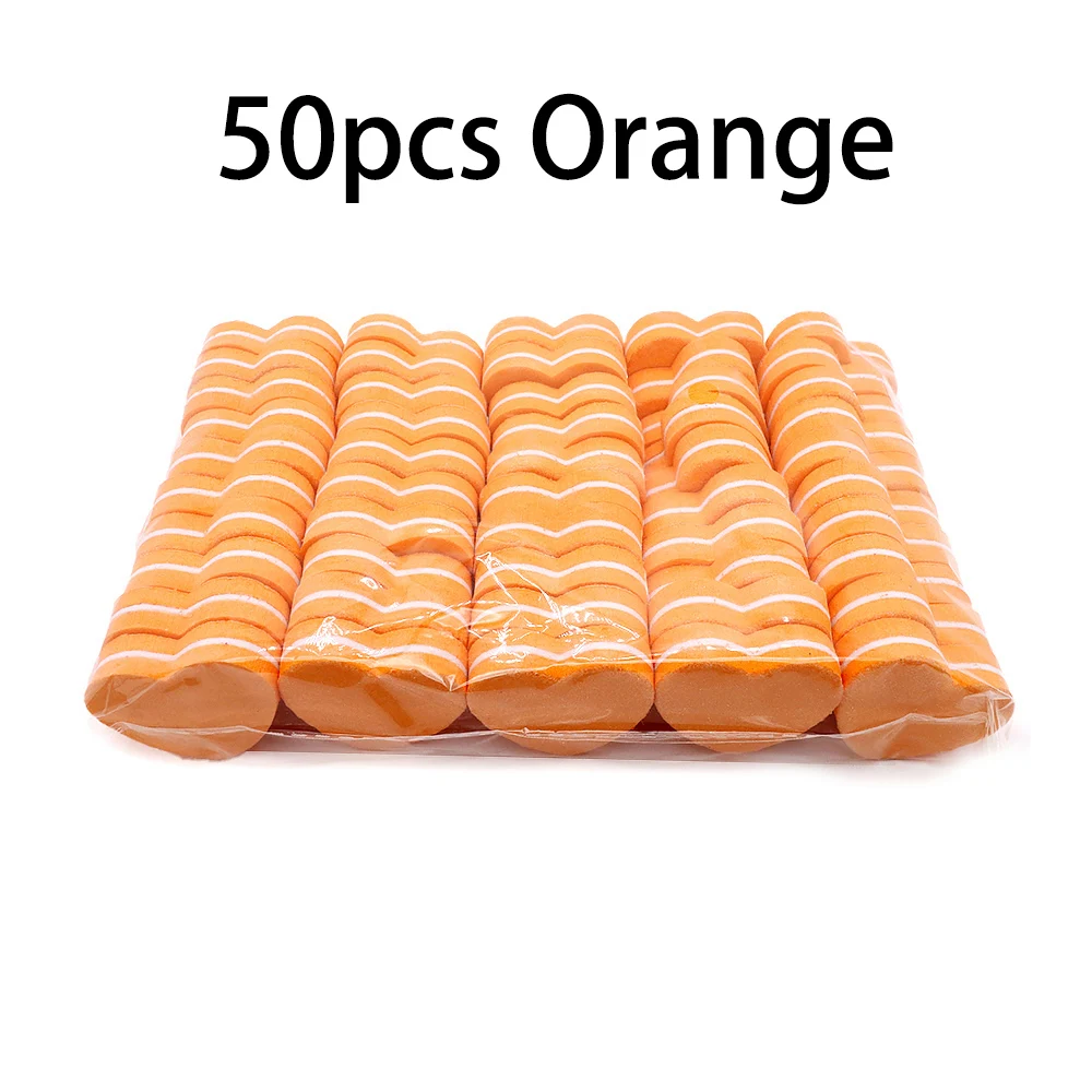 6-50 Stuks Professionele Mini Nagels Art Buffer Bestand 100/180 Schuurpapier Manicure Tips Care Bestand Schuren Polijsten Accessoires gereedschap