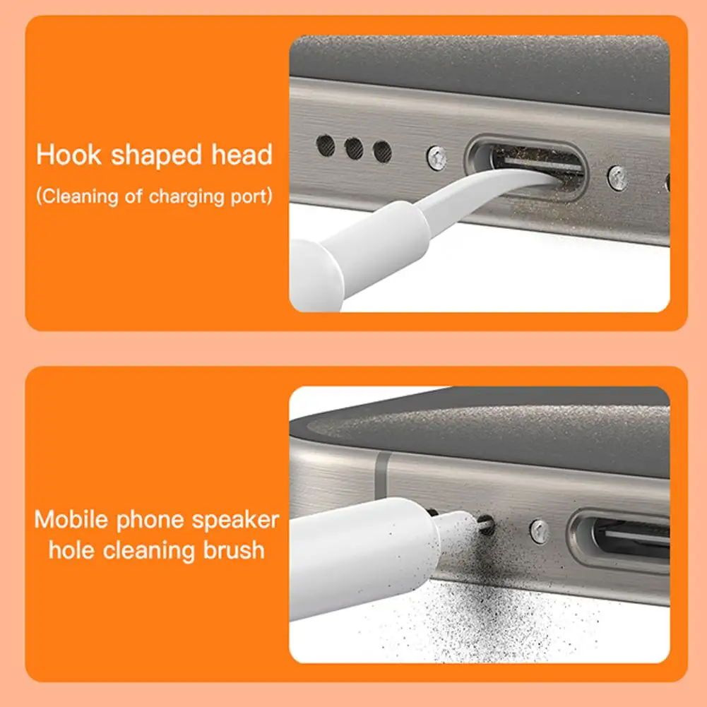 32in1 Electronic Equipment Cleaning Kit Multi-function Tools Keyboard Earphone Phone Brush Cleaning Cleaner Computer Laptop M5z6