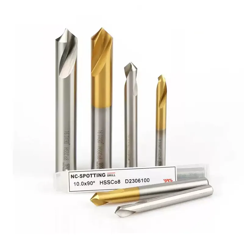 Твердосплавные зубчатые сверла YG с ЧПУ 90 ° Holemaking Tools D2306 HSS Co8 NC Машины с ЧПУ для центрирования и снятия фасок отверстий Твердосплавные зубчатые сверла YG с ЧПУ 90 ° Holemaking Tools D2306 HSS Co8 NC Машины с ЧПУ для центрирования и снятия фасок отверстий