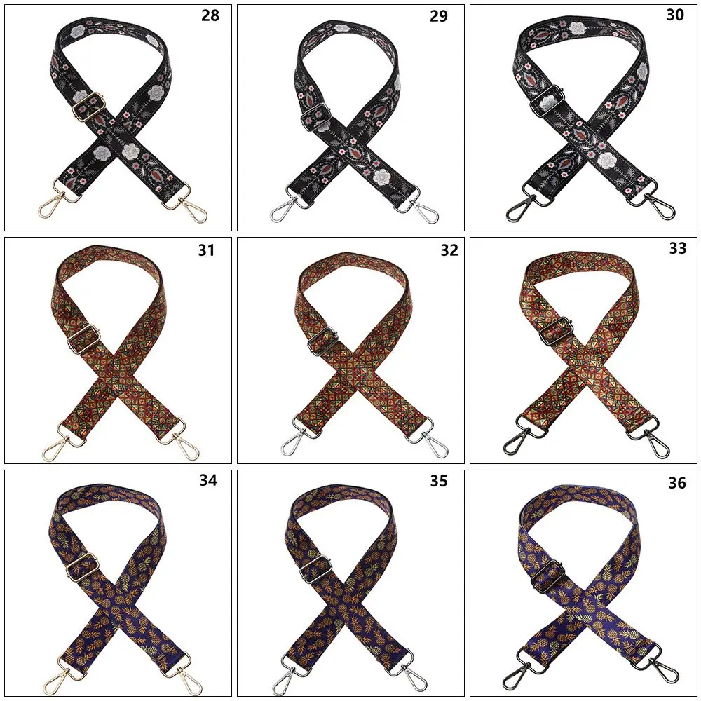 أزياء قوس قزح الرياح الوطنية على ظهره الملحقات الملونة حقيبة أحزمة حقيبة يد سلسلة حقيبة الكتف الأشرطة