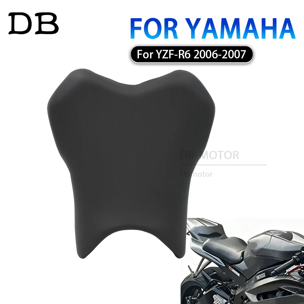 

Black Front Driver Pillion Passenger Seat For Yamaha YZF R6 YZF-R6 2006 2007 Motorcycle Accessories Seat Cushion
