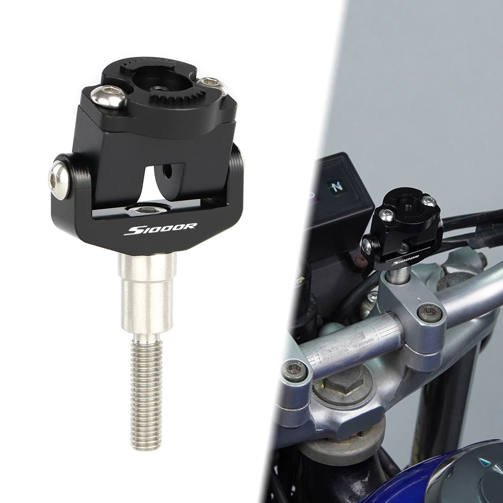 

Motorcycle Handlebar Clamp Fit For BMW S1000R 2014-2024 S1000XR 2015-2024 F900XR 2019-2024 R 12 NINET 2024 M8 Bolts GPS Mount