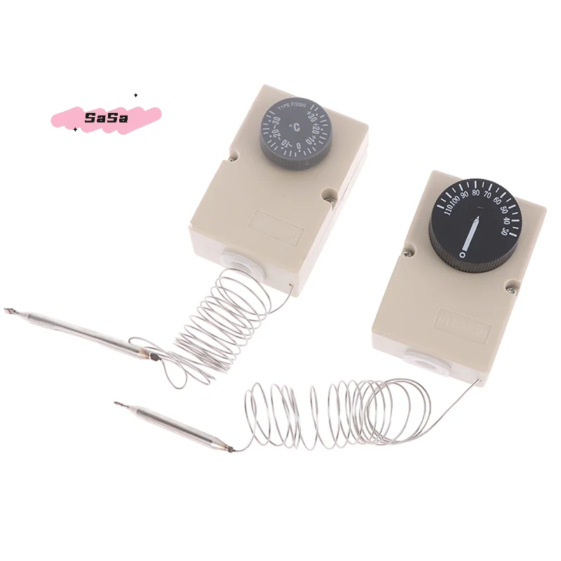 Mechanical Switch Capillary Thermostat for Electrical Device Knob Temperature Control 50-300C 0-60C 0-50C 0-40C 30-110C -30-30C