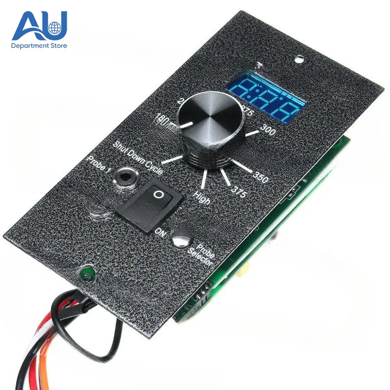 

Smart Digital Display Controller for Pellet Carbon Smoker Grill with Precise Temperature Control