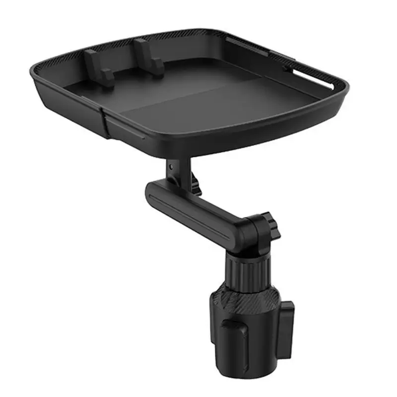 

652F 3.0KG Bearing Car Cup Holder Expander Tray Table Adjustable Base Anti-slip mat Easy Installation Large Cup Holder