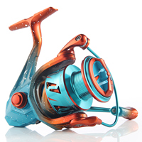 HAUT TON ICEMAN 1500S/3000S/4000L Spinning Fishing Reel 5.2:1 Gear Ratio 4+1BB long distance casting 27.1-31.8Lbs Drag system