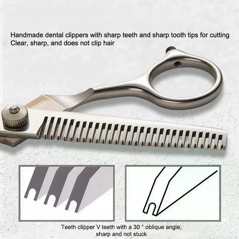TUPI 3D Scissors Professional Barber Hairdressing Shears Hair Cutting Machine Barber Shop Hair Scissors
