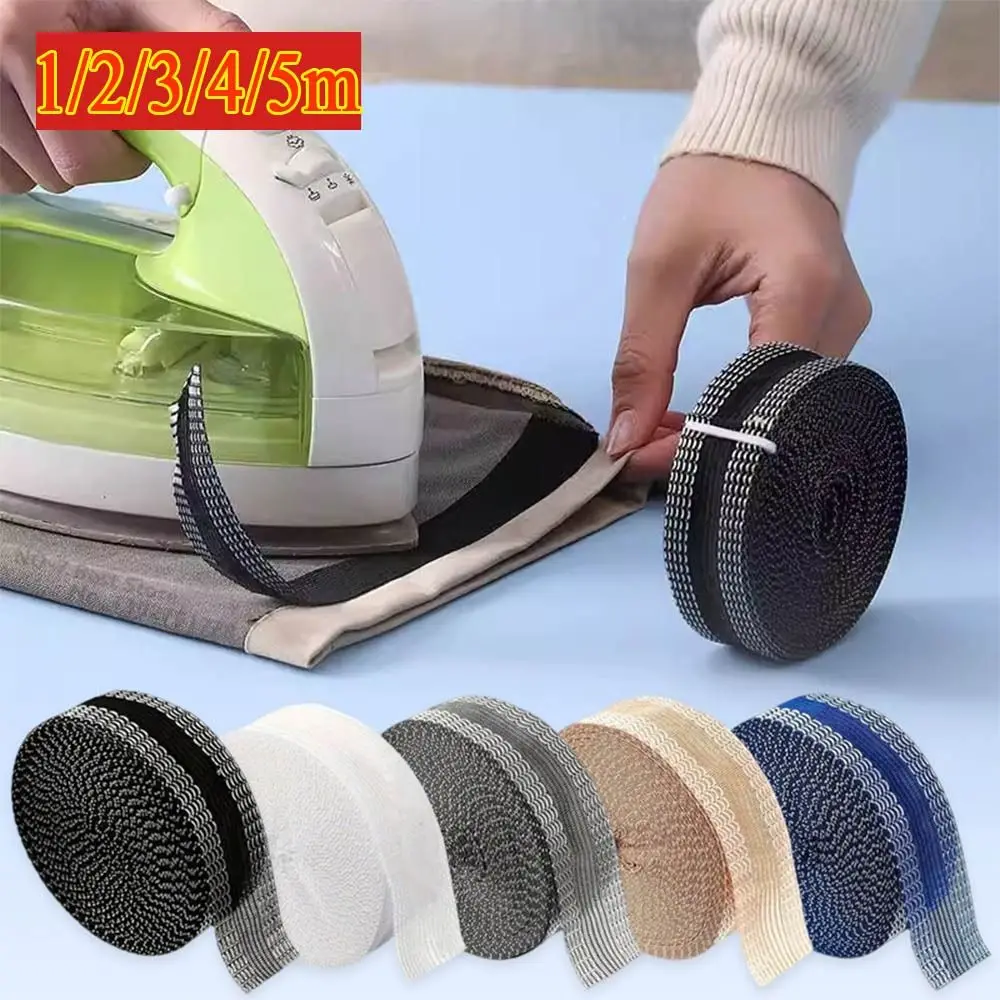 Langlebiges 1-5m Hosenkantenband Selbstklebend Waschbar Aufbügelbares Saumband Hosenkanten-Fixierband DIY Nähen