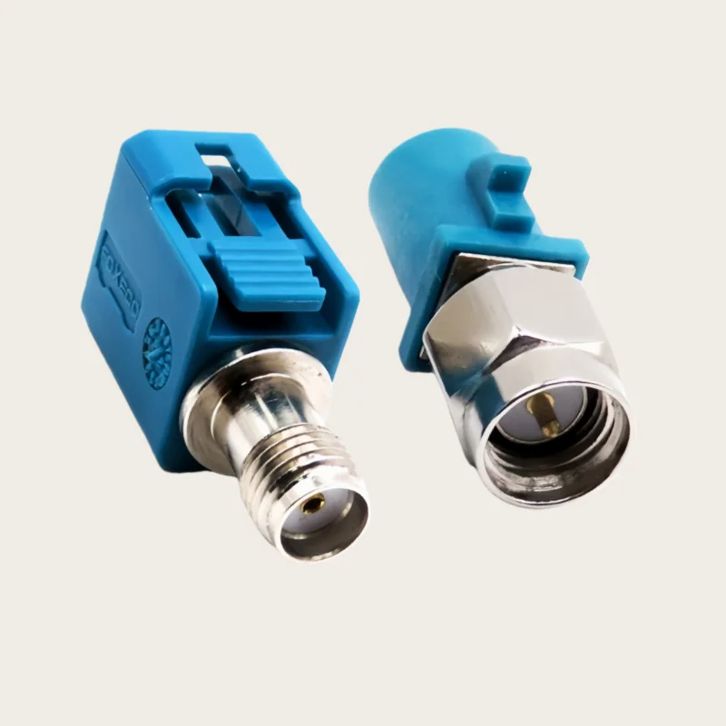 1pcs Adapter SMA To Fakra -Z Male Plug & Female Jack RF Coaxial Straight Connectors