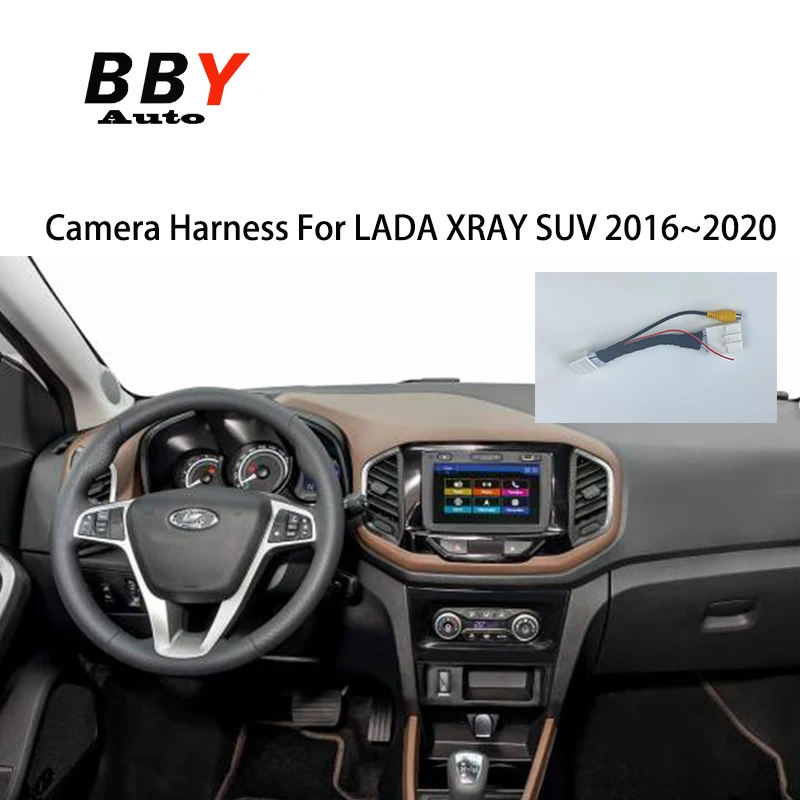 

24Pin Camera adapter Harness For lada XRAY XRAY CROSS X-RAY SUV 2016~2020 plug into Original Head unit wire cable