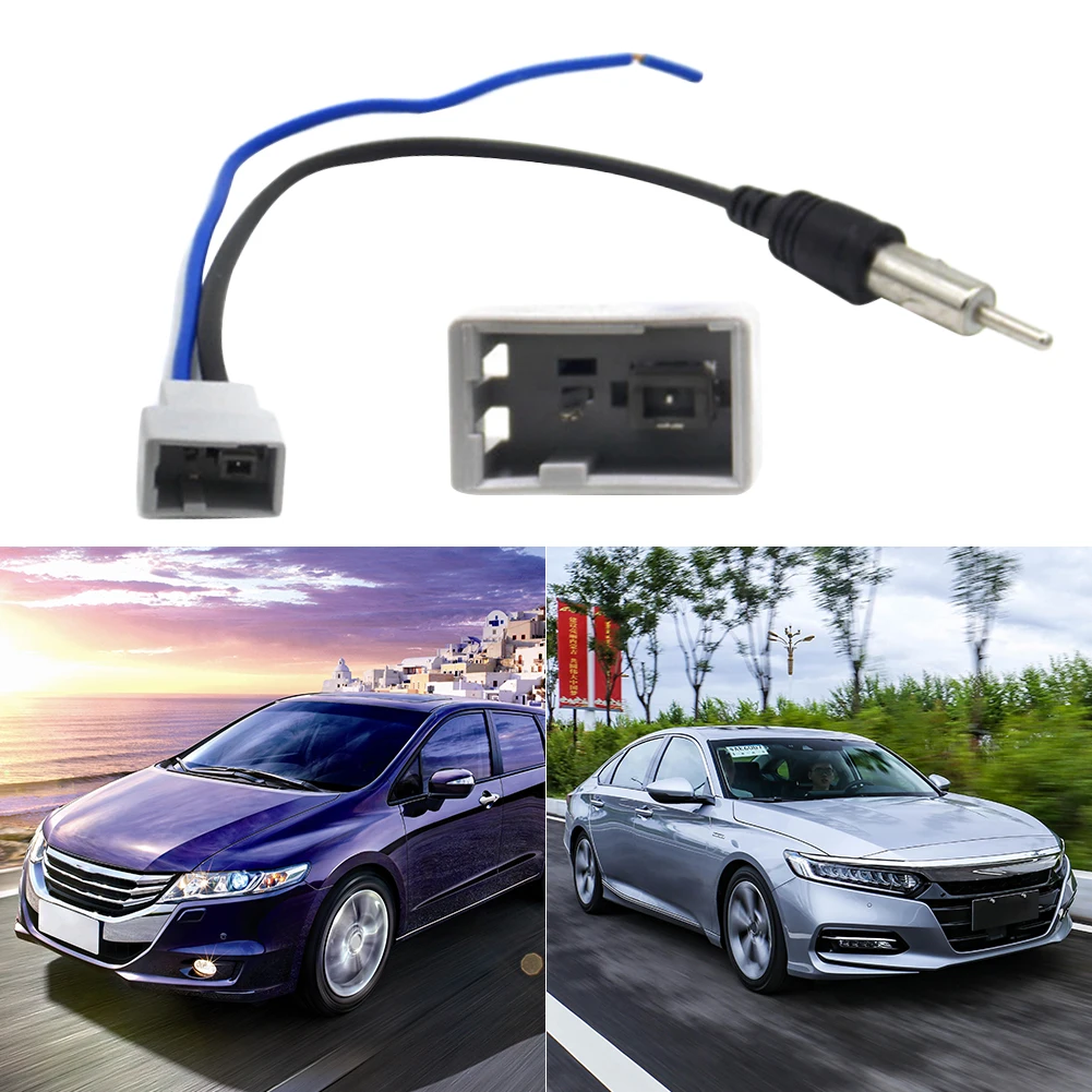 Car Radio Audio Antenna Cable for Honda Civic CR-V FIT Mazda Suzuki Female Connector Antenna Adapter Car Accessories