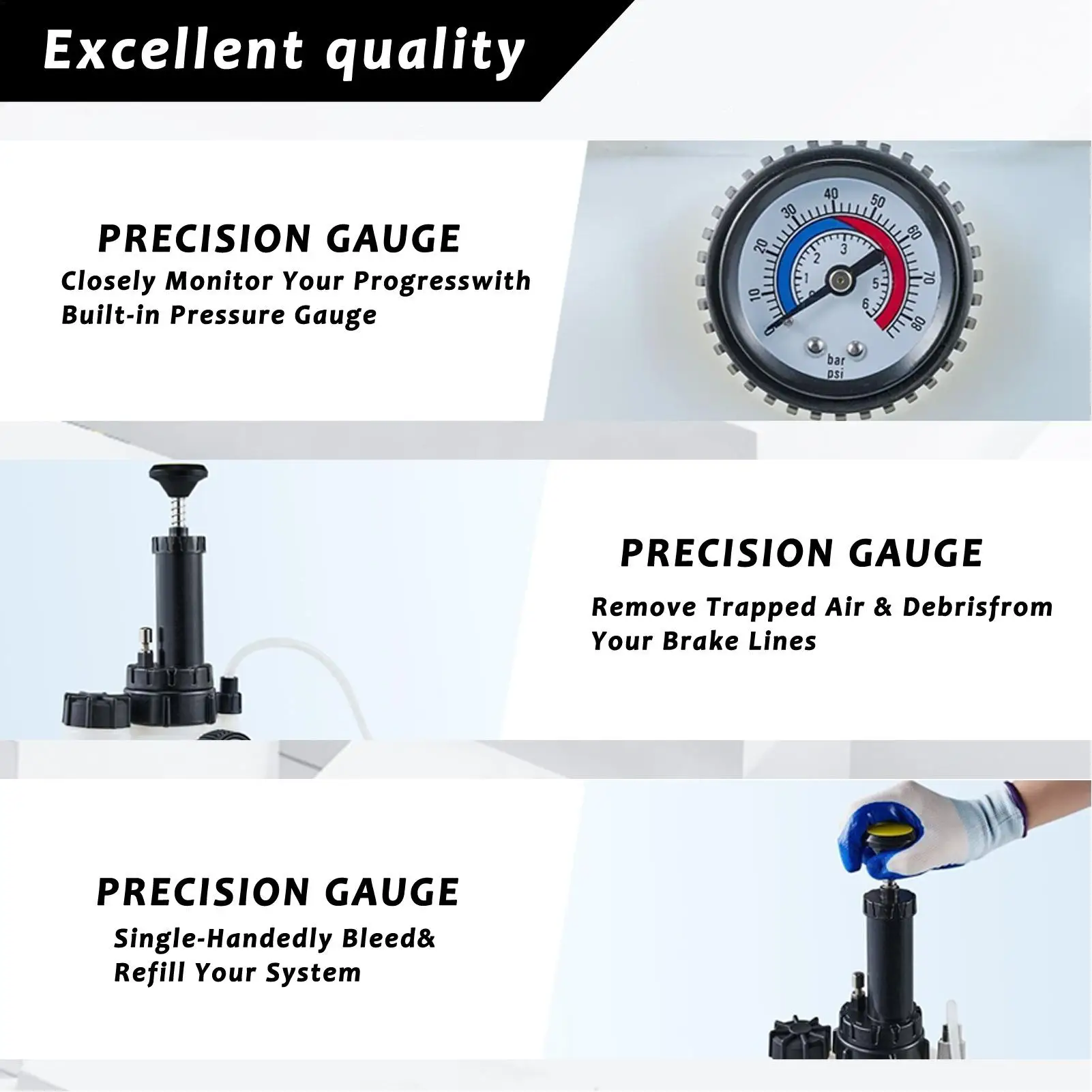 

Oil Change Pump 3L Adjustable Multifunctional Car Tool Automotive Engine Oil Change Vacuum Pump For Vehicles Trailer RV Sedan