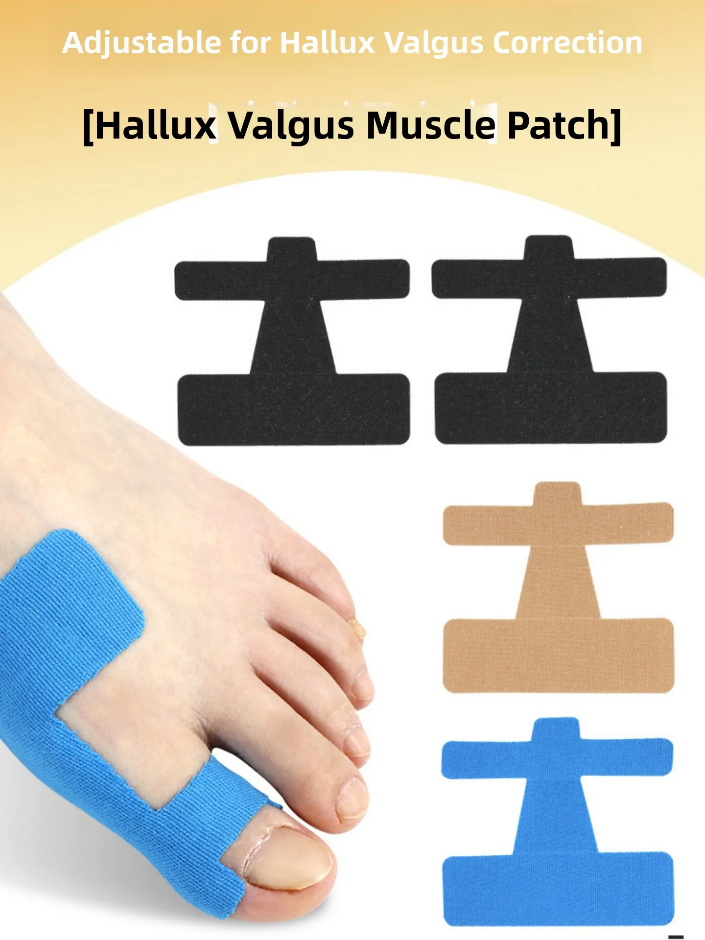 Ankle Correction Sticker for Bunion Wearable in Shoes Big Toe Corrector Adult Footwear Protection Products Leg Protection