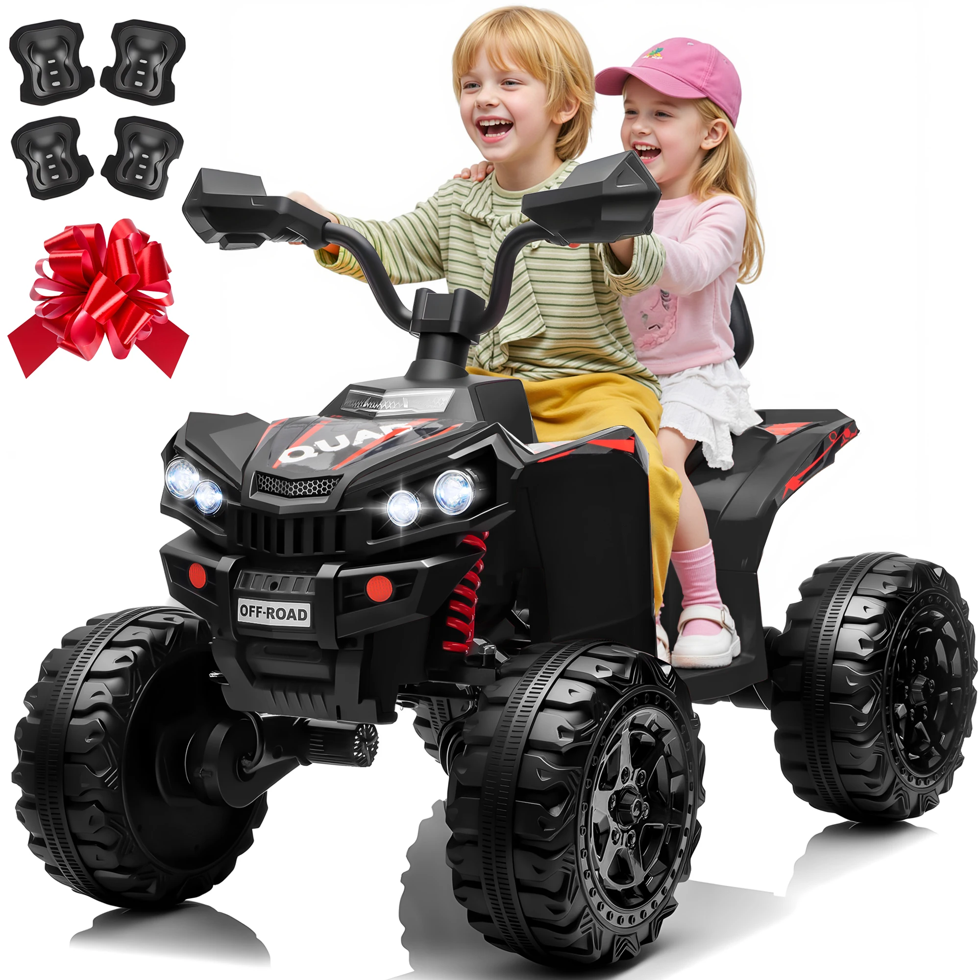Kids Outdoor Electric Quad - Kids 24V Ride On ATV Quad,