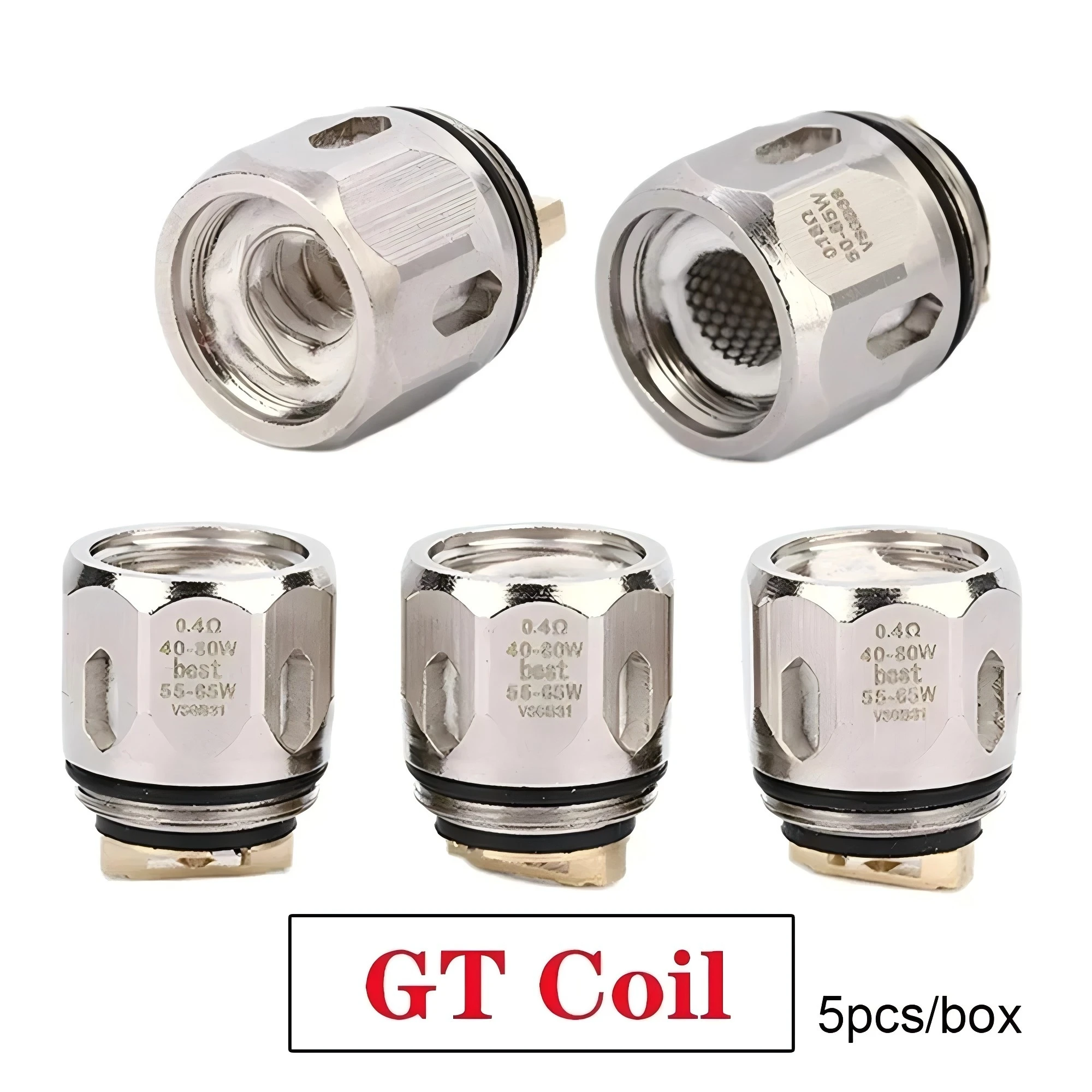 

5pcs/pack GT Mesh Coil GT2 GT4 GT6 GT8 GT Cores for NRG Cascade Tank Revenger SWAG GEN X LUXE II GEN S Kit