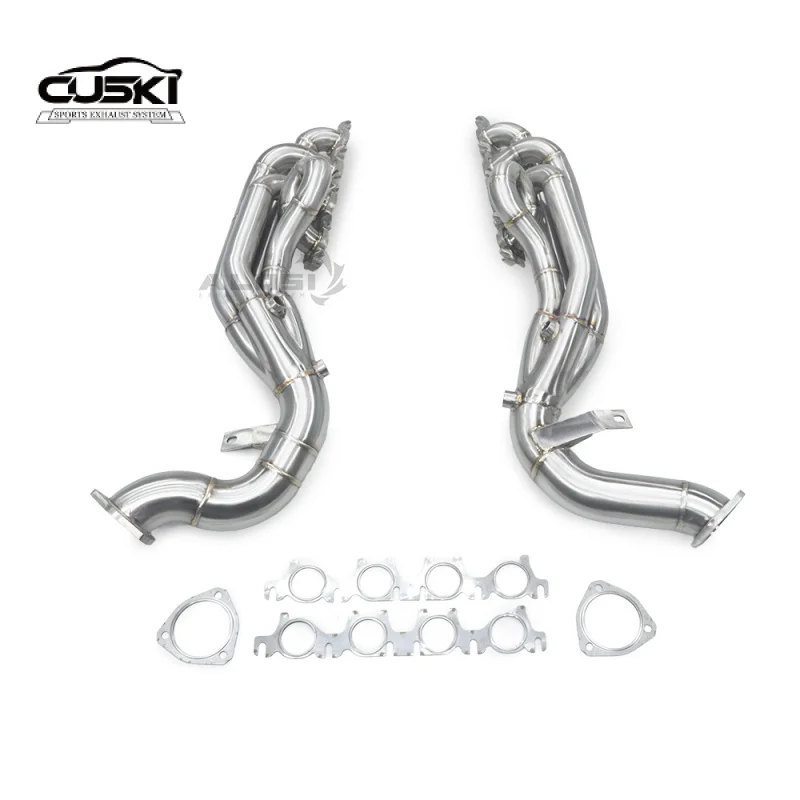 

Модификация выхлопных газов подходит для Audi S5 4.2L 2009-2015, высокопроизводительный выпускной коллектор, уменьшает сопротивление выхлопных газов