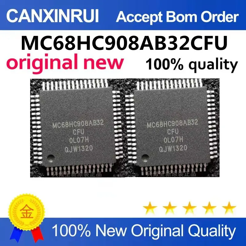 MC68HC908AB32CFU 0L07H 3K56G OL59X QFP64