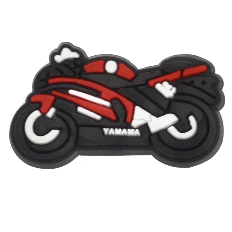 Motorcycle Shoe Charms for Crocs Sandals Women Clogs Pins Men Badges Kids Jeans Boy Girls Decorations Buckle Shoes Accessories