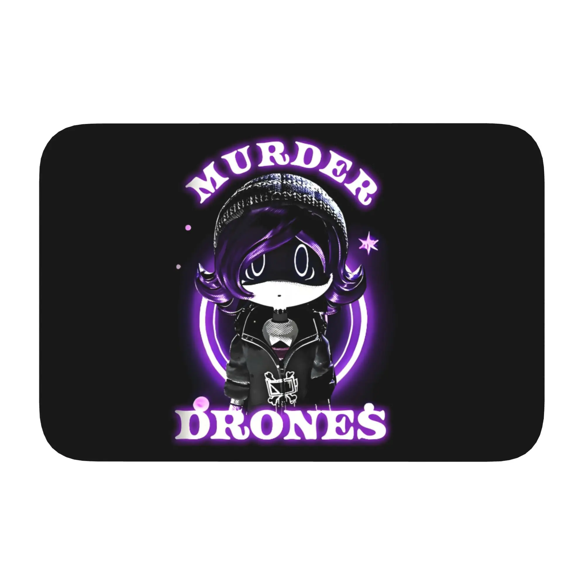 Murder Drones Horror Comedy Floor Door Bathroom Kitchen Mats Anti-Slip Indoor Movies Game Doormat Garden Entrance Carpet Rug