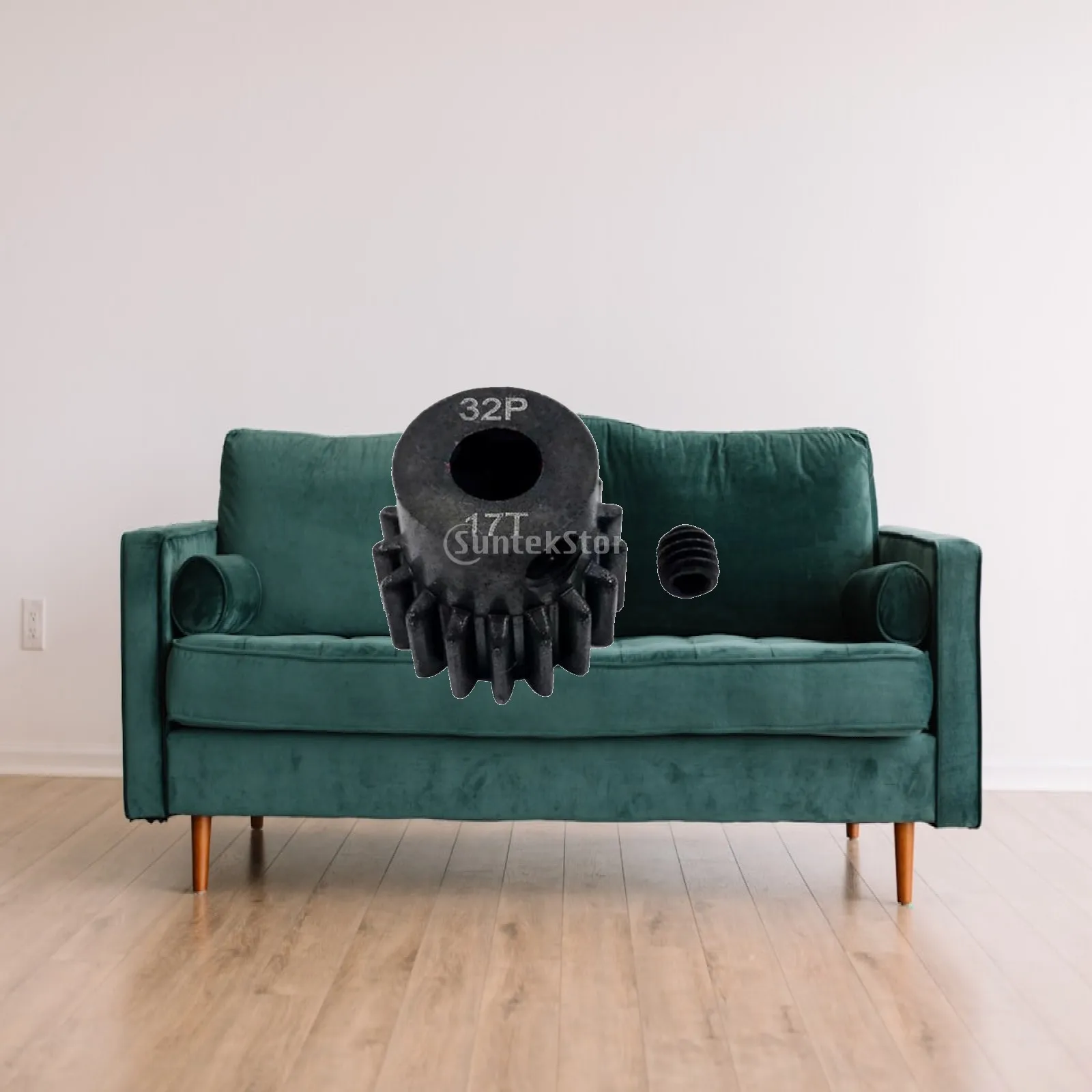 RC Monster Truck Pinion Gear Steel Metal Spur Gear Parts for 1/10 Drift Car Replacement Fittings