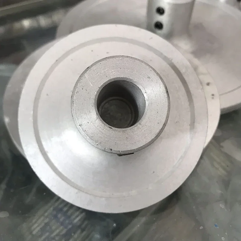 Universal Aluminum Disc for Jade Carving Polishing Tool with Sponge And Sheepskin Pad 4/6/8/9 Inch Pure Aluminum