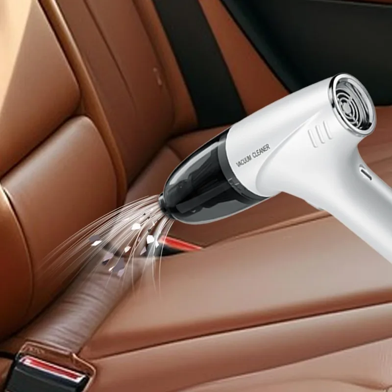 

Cordless Handheld Car Vacuum Cleaner, 120W Powerful Handheld Vacuum Cleaner with Multiple Nozzles,