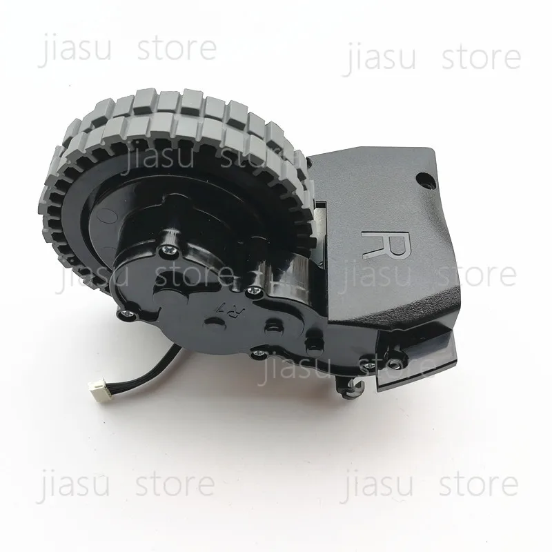 Imagen 4: Conjunto de Motor de Rueda Derecha e Izquierda para Aspiradora Robótica SilverCrest SSRA1, Repuestos de Motor y Ruedas